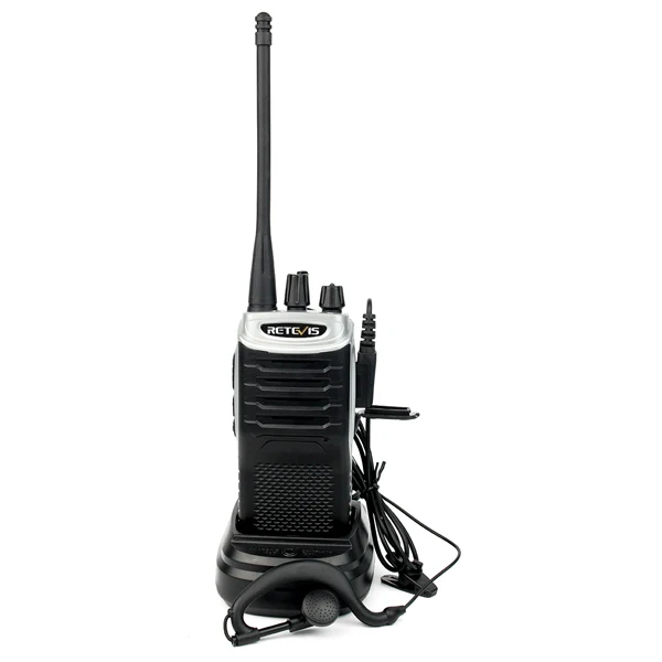 

Retevis RT7 Walkie Talkie 16Channel UHF400-470MHz 2W FM 1000mAh Handheld two Way Radio with headset US Local free shipping