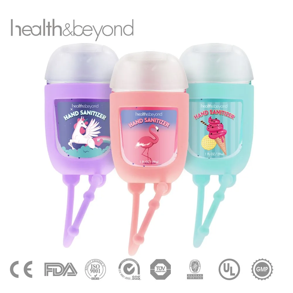 1 Oz 30ml Bulk Travel Size Waterfree Antiseptic Hand Sanitizer Gel Wash