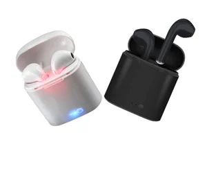 i7s TWS Wireless Sport Earphones Charging Box iPhone