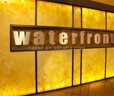 
Lamp Use Decorative Acrylic Resin Translucent Faux Alabaster Sheet Price 