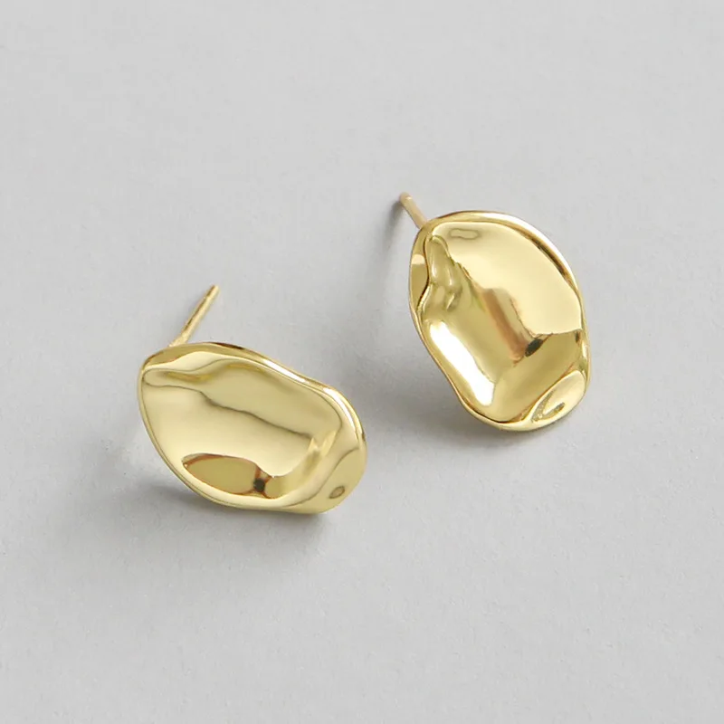 

Jewelry factory wholesale Silver 925 Gold plated earrings