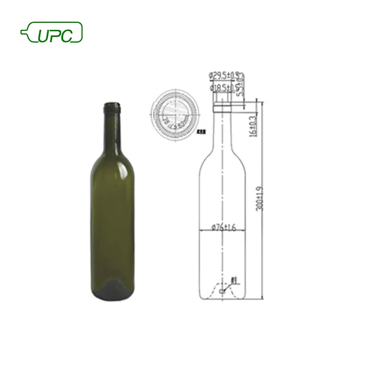 Best Sale Green 750ml Colored Glass Wine Bottles Buy Colored Glass