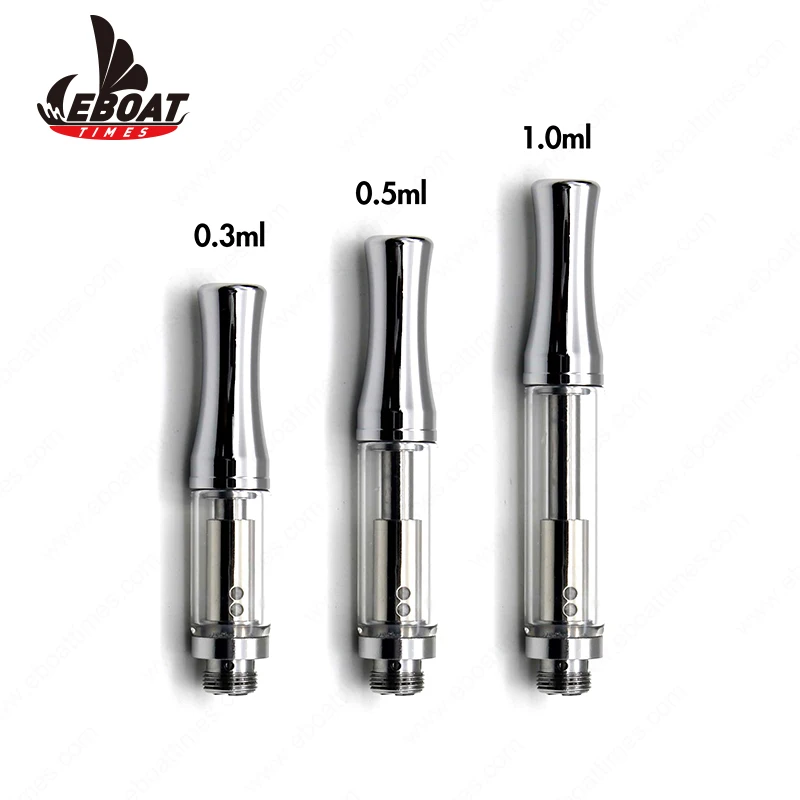 2020 Best Selling 510 Vape Cartridge Disposable Vaporizer Stainless Steel Tip Ceramic Cbd Cartridge