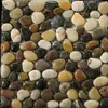 Mixed colour river polished pebble stone