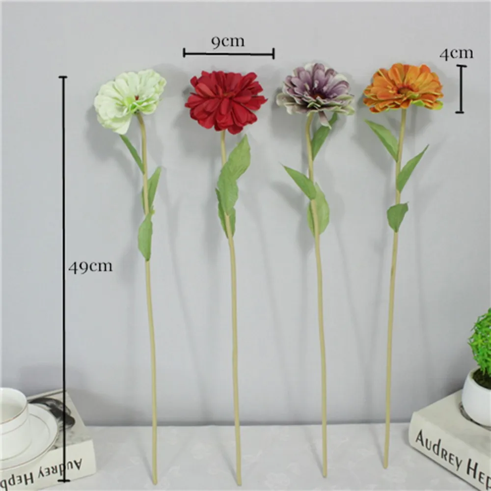 Bloom Pu Orange Large Size Soft Touch Zinnia Marigold ...