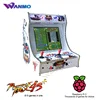 Horizontal MDF cabinet multi classic tabletop arcade cabinet bartop arcade with Raspberry PI