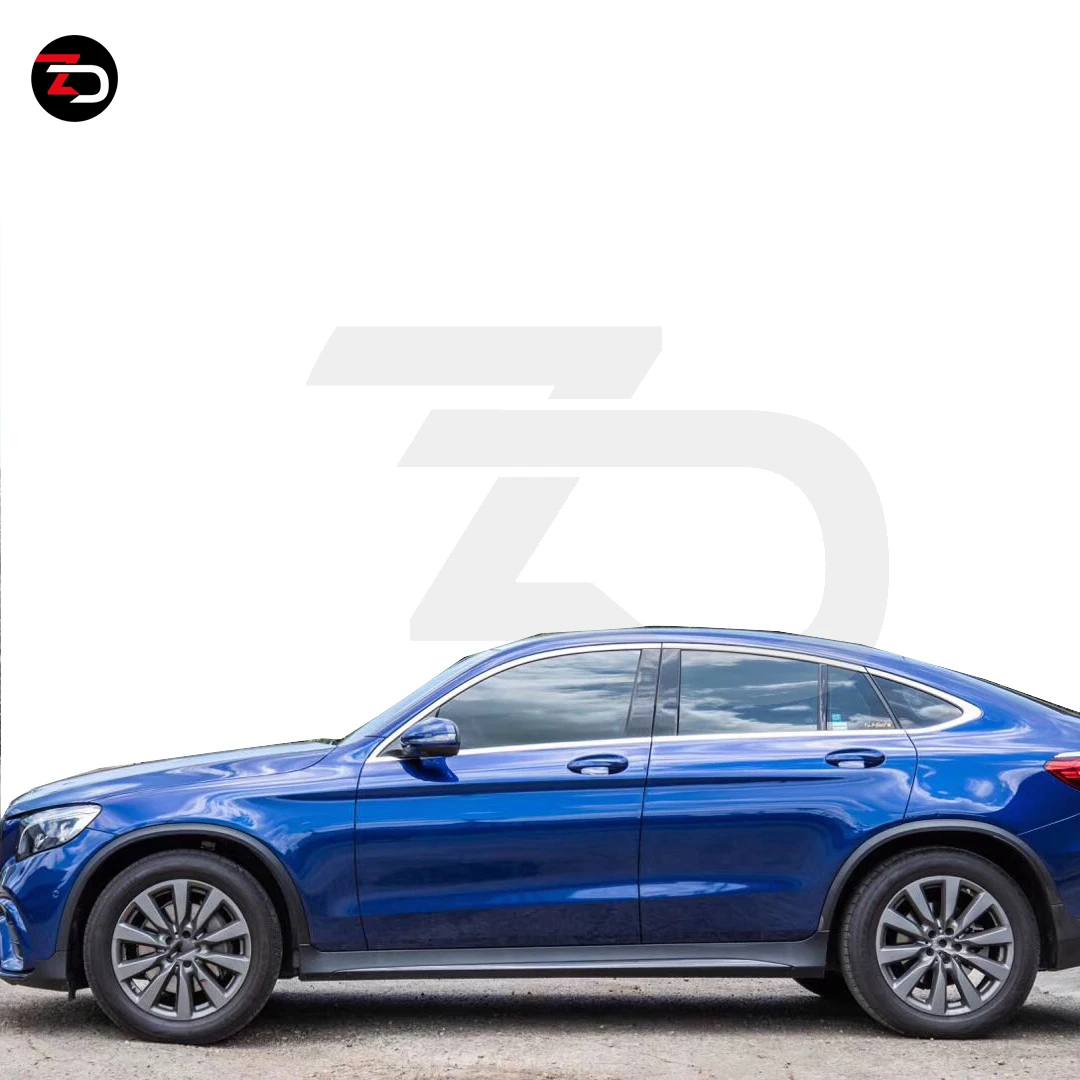 Glc63s Style Body Kit With Front Bumper Diffuser Exhaust Pipe For