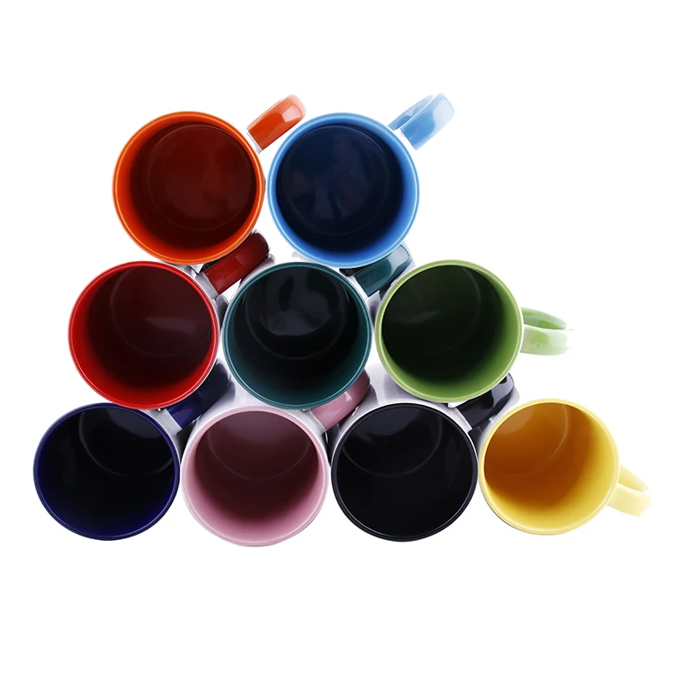 Promotional 11oz Color Inside Ceramic coffee Mug