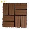 Good quality durable interlocking DIY wood plastic composite decking