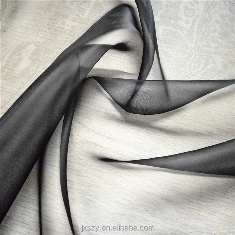6mm 100 Pure Silk Wedding Dress Raw Silk Organza Fabric Buy