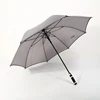 Promotional best windproof safety button 48x8 ribs auto open shining reflective golf umbrella