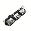 5V 1A 1.5A 2.1A 3 USB Charger Circuit Board Step Up Boost Module 18650 Li-ion Case Shell DIY Kit for Power Bank