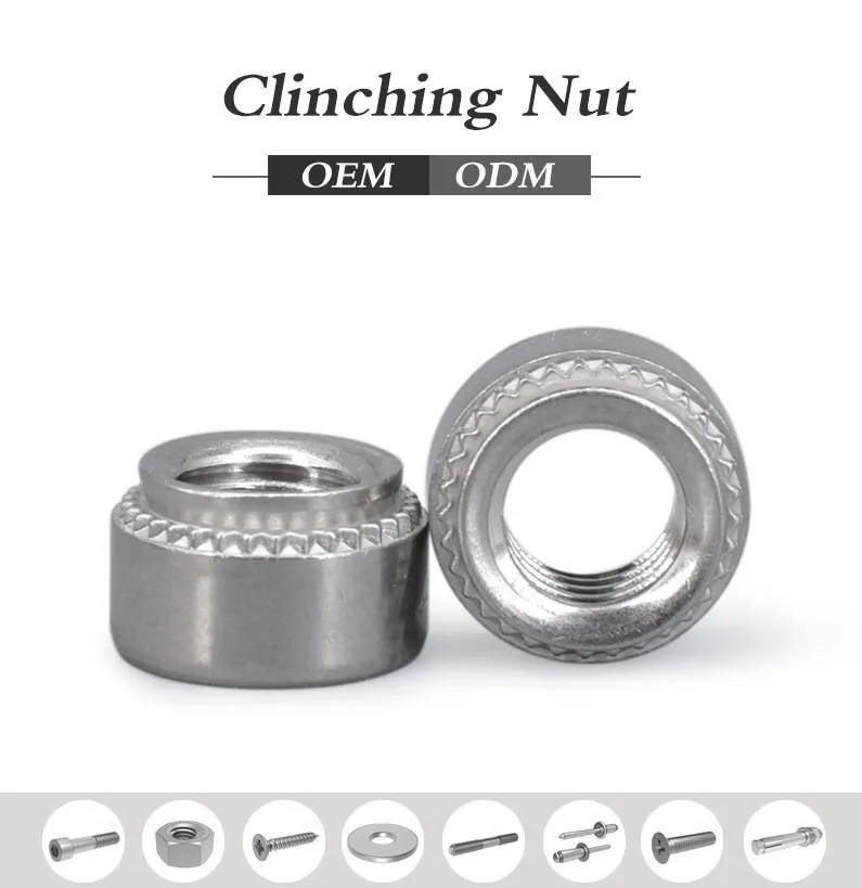 M6 Stainless Steel Self Clinching Nut Pem Nut Buy High Quality Self