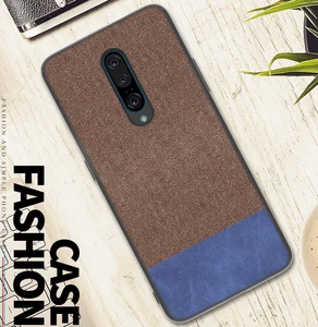 Linen Cloth Fabric Case OnePlus 7 Pro