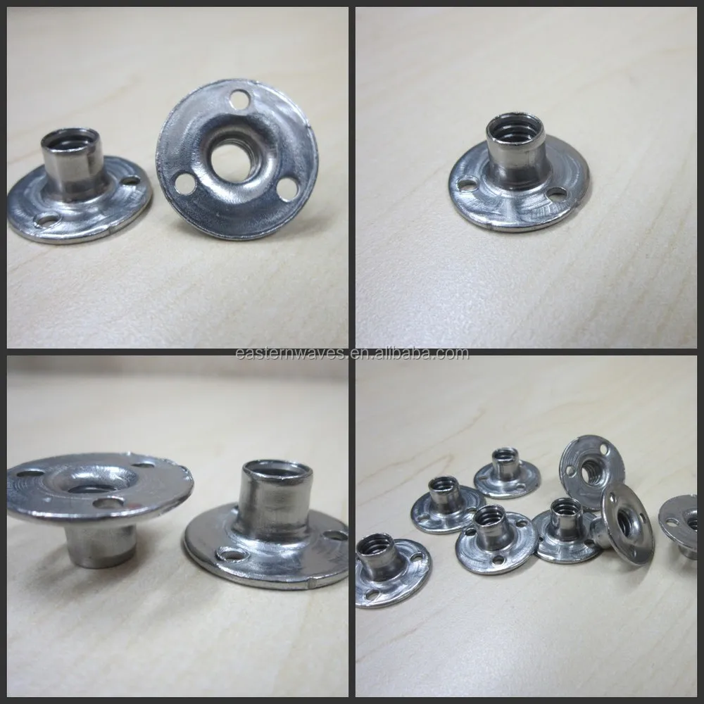 Stainless Steel Brad Hole Tee Nut 1/4"20x5/16" Buy Stainless Steel