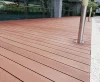 Wpc hollow composite wood cutting flooring decking