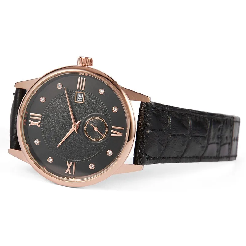 luxury sunrise simple dial with diamonds decoration charming