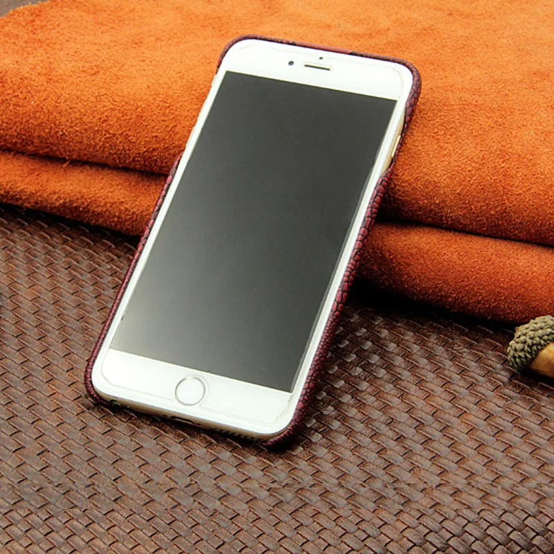 Cell phone cover For iPhone 7 Fashion Ostrich Pattern PU Leather case