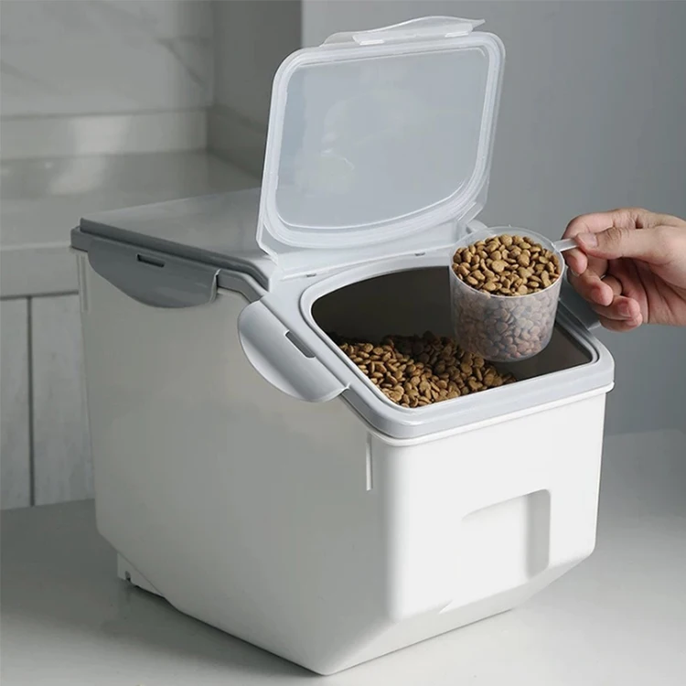 

Tin storage box pet food storage bin canister uk