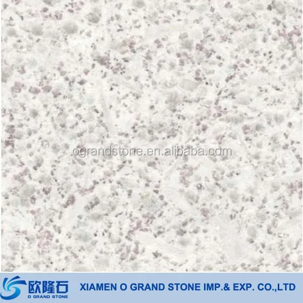 Chinese Countertop White Pearl Granite Tile Pearl White Granite