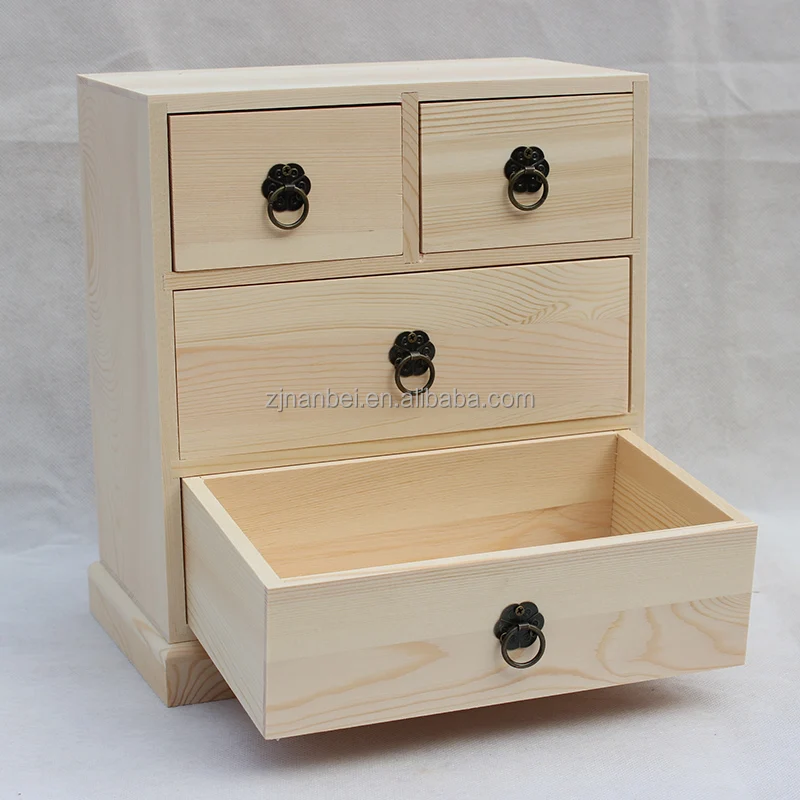 Custom Logo Cheap Small Wooden Desk Storage Drawers Buy