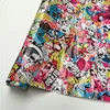 Premium Stickerbomb Vinyl Roll Bubble Free For Vehicle Graphics