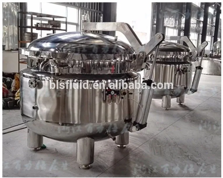 Food Grade Stainless Steel 200 Liter Industrial Electric Pressure