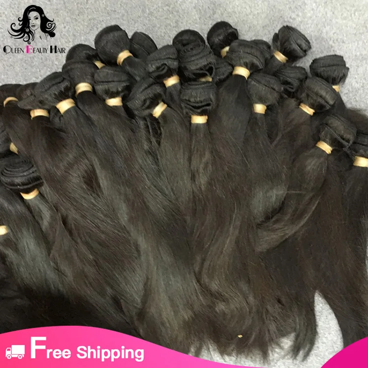 

High Quality Natural Straight Virgin Human Hair From Very Young Girls, All Cuticle Aligned Virgin hair