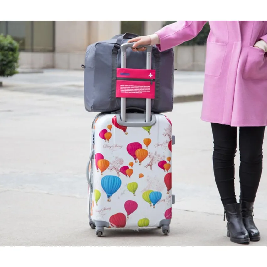 

promotional New Design Waterproof Foldable ladies travel bags