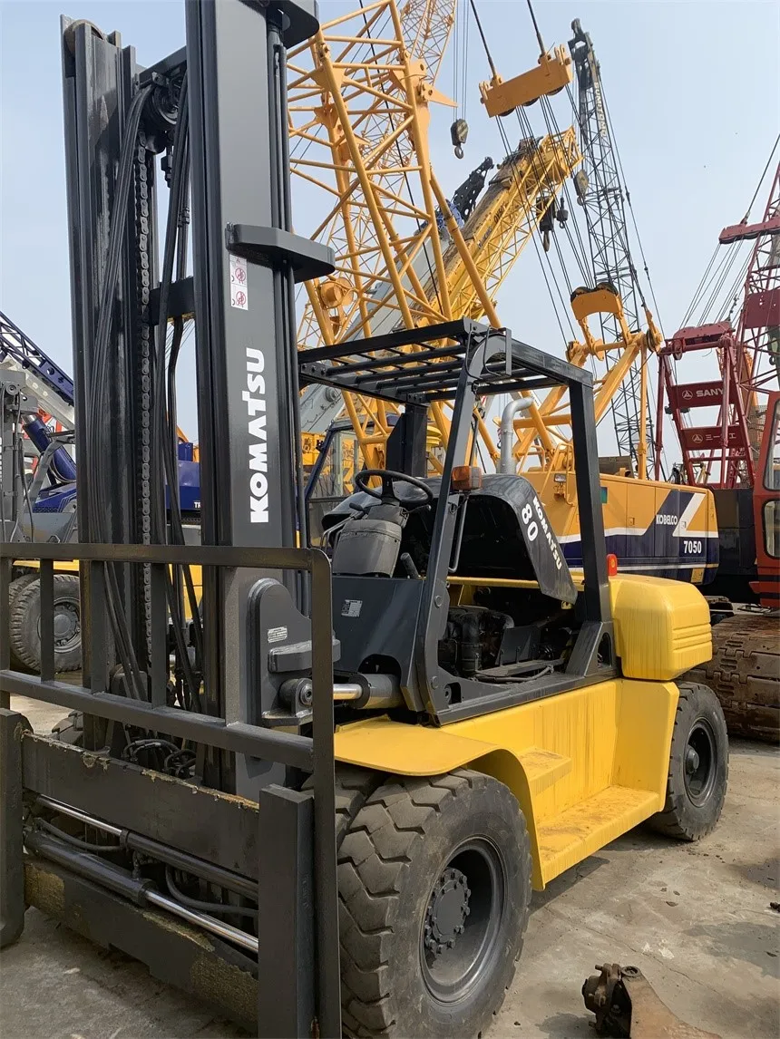 上海销售日本制造 8 吨柴油叉车 fd80