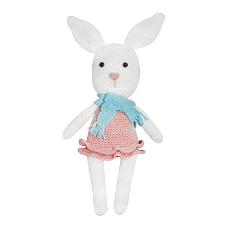 
Cute Animal Rabbit DIY Knitting kit DIY Crochet Kit 