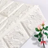 self adhesive stereo white extra thick anti collision sound absorption soft pe foam wall brick tile interor decoration material