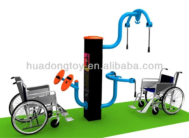 Custom Disabled People's Fitness Equipment,Outdoor Exercise Equipment