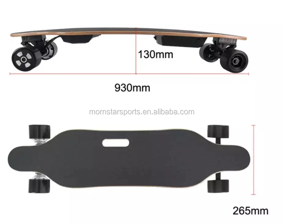 Adult Electric Longboard Motorized Electric Skateboard With Wireless