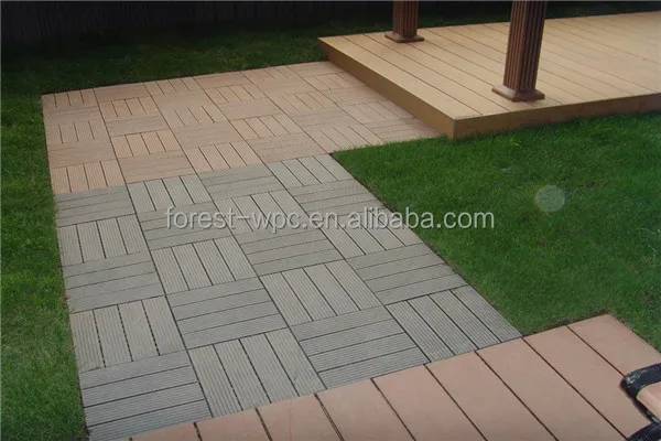Hard Carbon Fiber Plank Teak Parquet Floor Tiles Ebony Black Solid