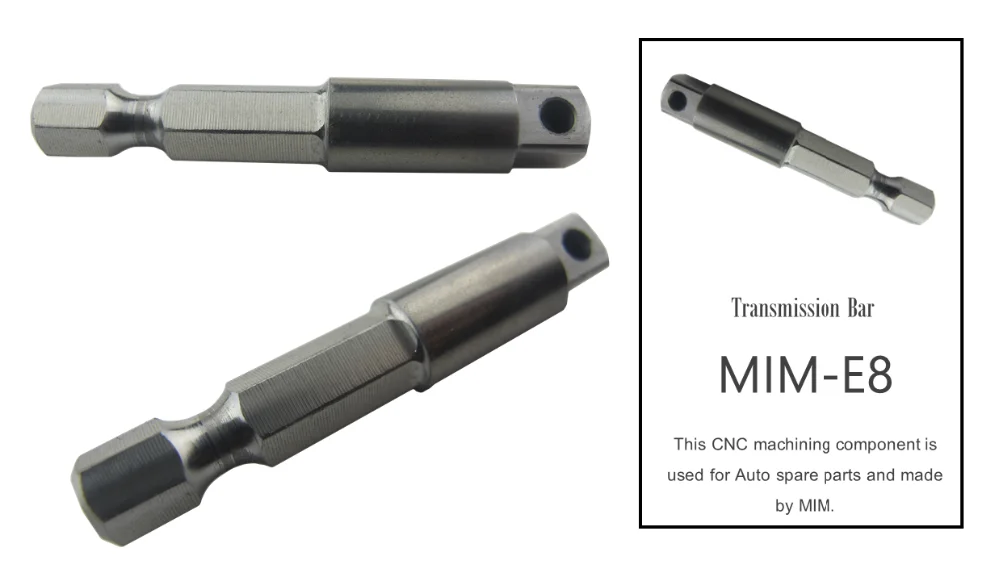 Customized Lowcarbon Steel Transmission Bar Manufactured By Cnc