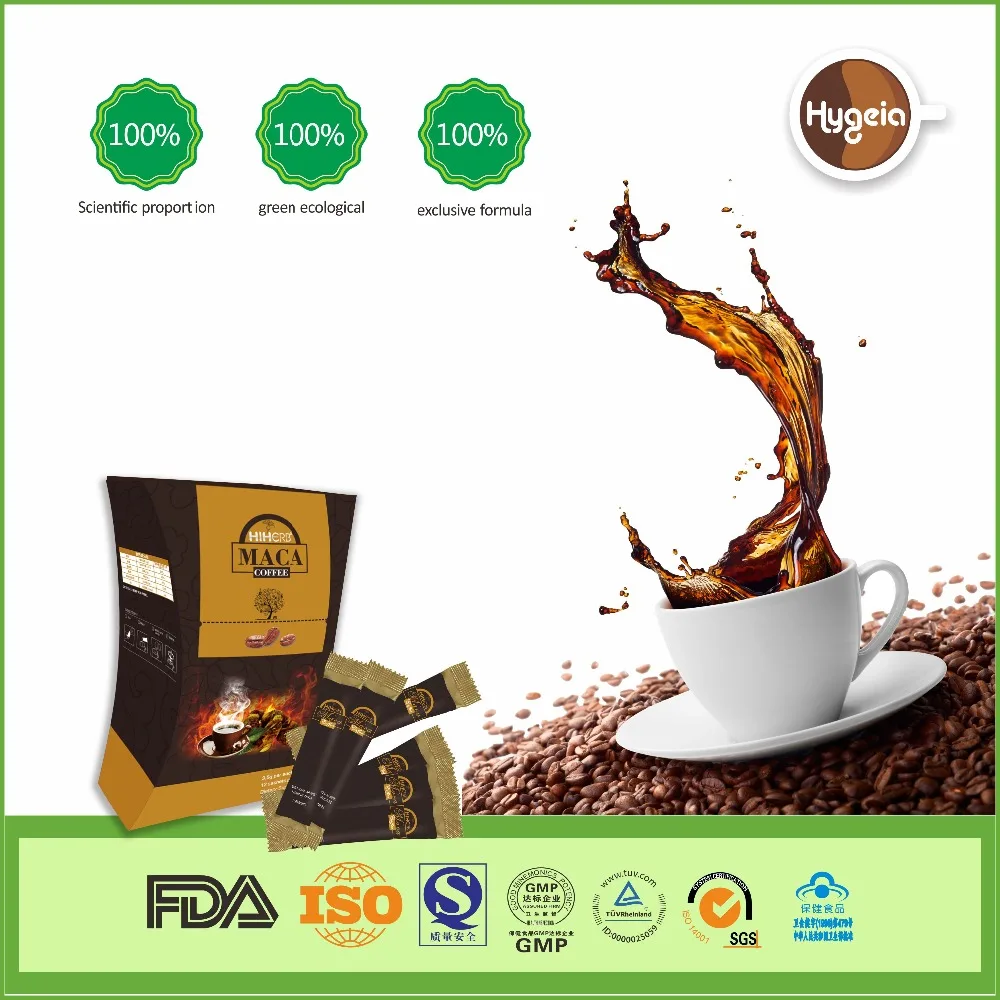 
Health Daily Care black maca instant coffee OEM/Private label 