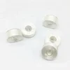 White 100% spun polyester sewing thread plastic side L 70D/2 for house embroidery 25pcs/box pre-wound bobbins