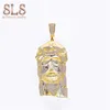 Hip Hop style mens iced out jewelry jewelry 3d model jesus silver hip hop jesus face pendant