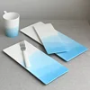 Custom logo dinnerware wholesale cheap price rectangle sushi porcelain plates