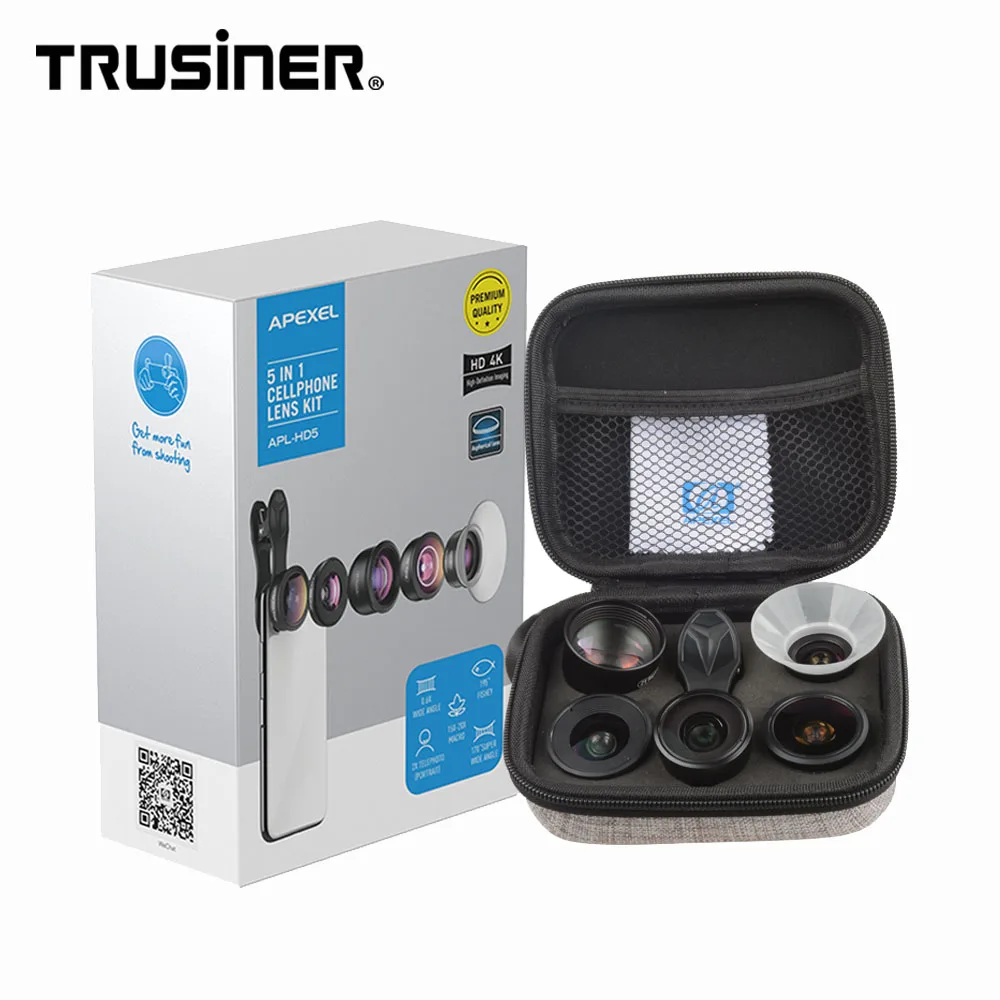 

China Wholesale 360 Lens For Mobile Phone Case Camera, Black
