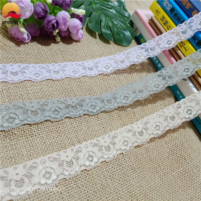 

3cm Width 2020 new stretch multi-color purple lace embroidery mesh sewing garment African lace fabric S1620, Accept customized color