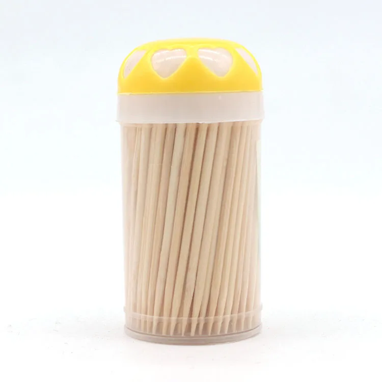 

Low Price Wholesale Bamboo&Wooden Dispenser toothpick For With Individual Sterile Wrapped, Natural color/custom color