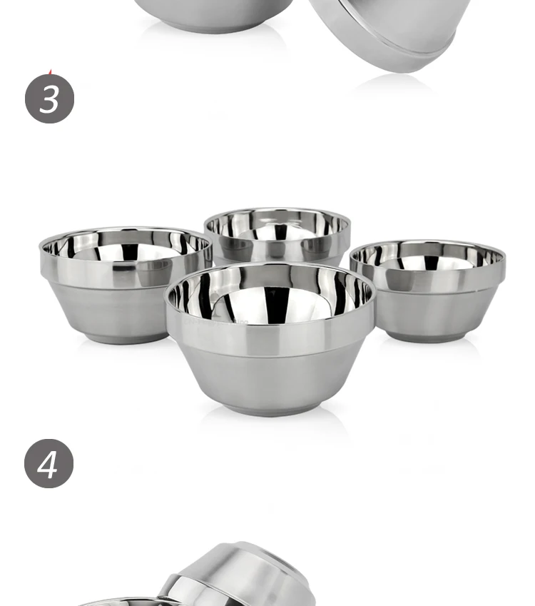 Trend Products Stainless Steel Snack Bowl Small Metal Lunch Bowl Noodle