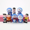 8pcs/set Japanese Famous Cartoon Action Figure Magical Cat with a Treasure Pocket Toy