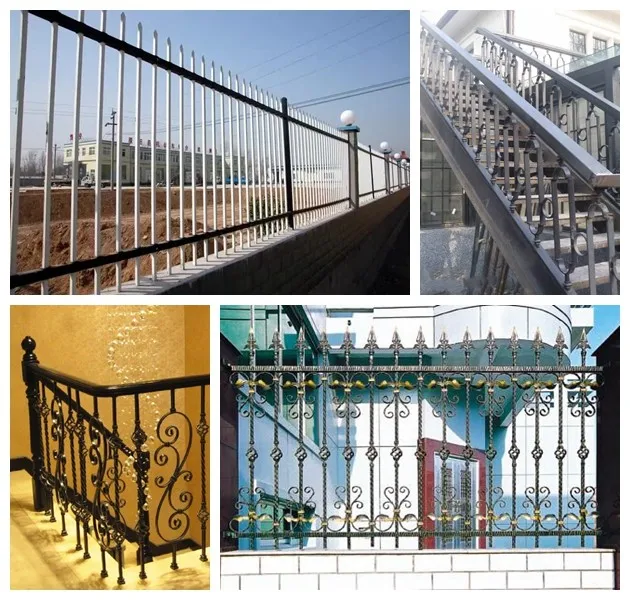 Outdoor Entrance Wrought Iron Big Gates 