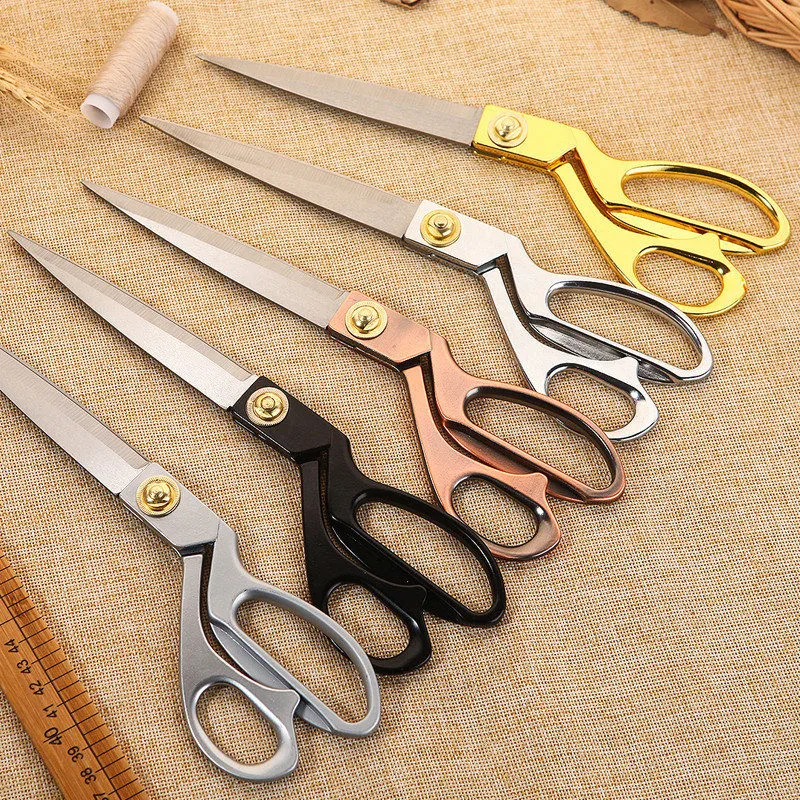 
Stainless Steel Tailor Scissors 9/10 Inch Household Scissors Tailor Shears 