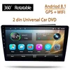 10.1 inch Android 8.0 car radio 2 din android car dvd/Universal 2 din Rotatable