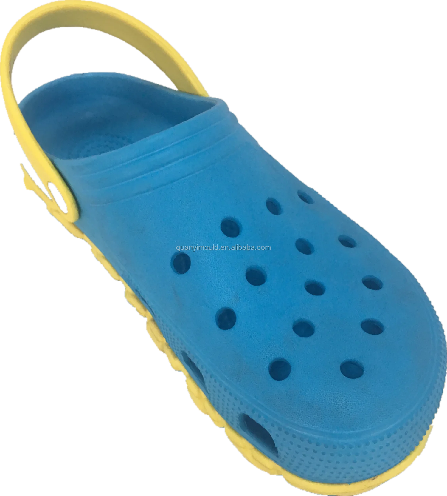 Kids Eva Sport Shoes With Hole Mould Two Color Plastic Clogs Making