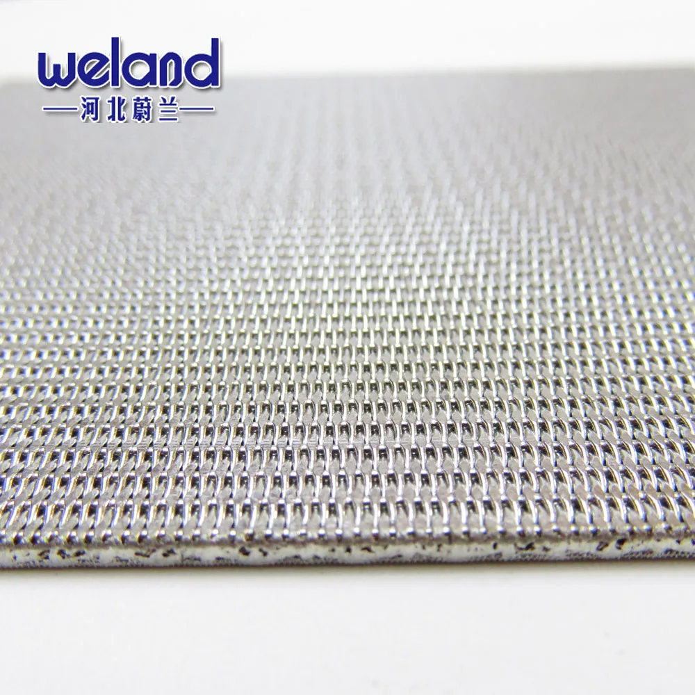 
HBWELAND Factory Hot Product 1 2 5 10 15 20 25 30 50 100 microns 316 Sintered Wire Mesh  (60644618090)